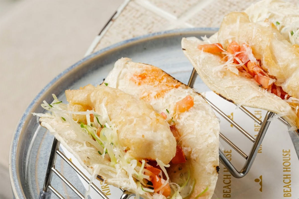 Fish tacos at Kirra Beach House (image supplied)